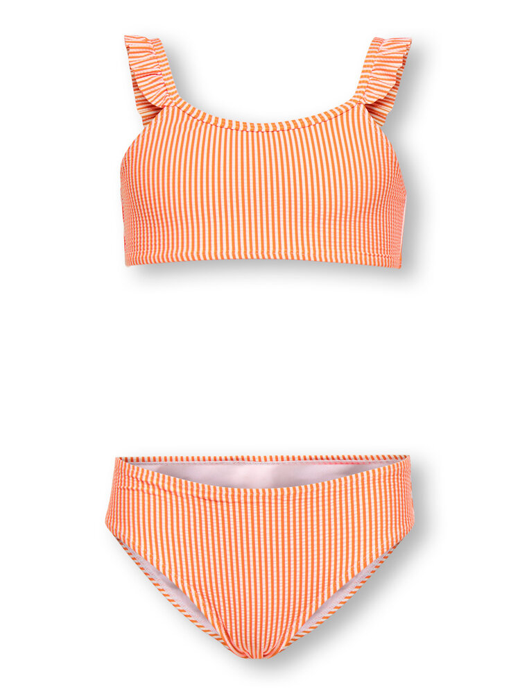 Only KOGSUNNY STRUCTURE BIKINI - Oriole Cloud