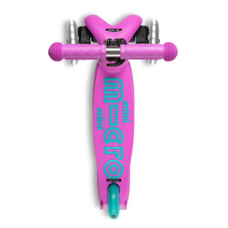 Micro step Mini Micro step Deluxe LED - 3-wiel kinderstep - Lavendel Limited edition