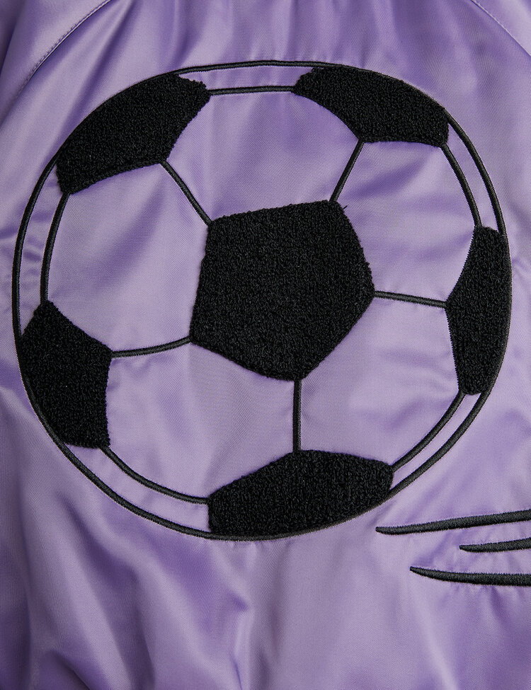 Mini Rodini Soccerball chenille satin bsb jacket