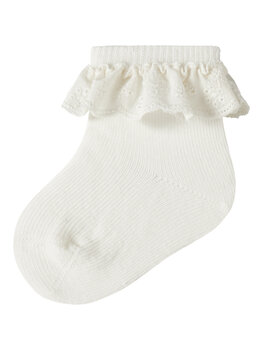 Lil atelier NBFDERTRUD SOCK  - Coconut Milk