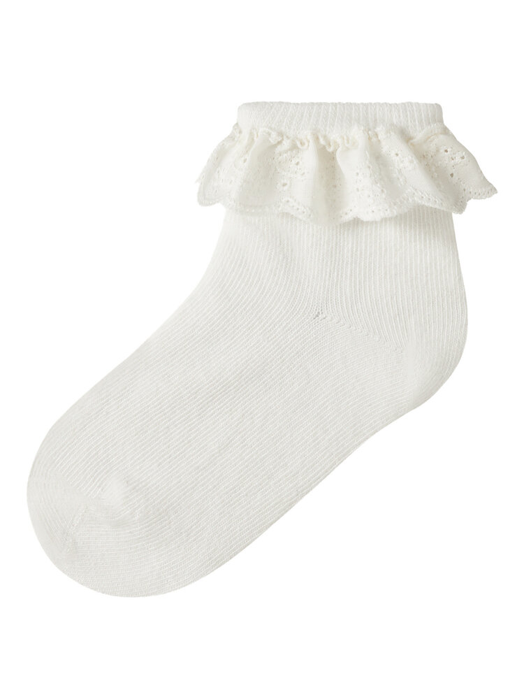 Lil atelier NMFDERTRUD SOCK - Coconut Milk