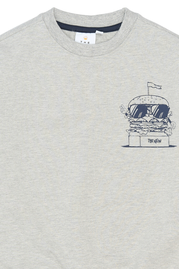 THE NEW TNStevie OS Sweatshirt  - Light Grey