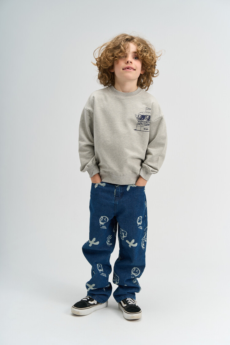 THE NEW TNStevie OS Sweatshirt  - Light Grey