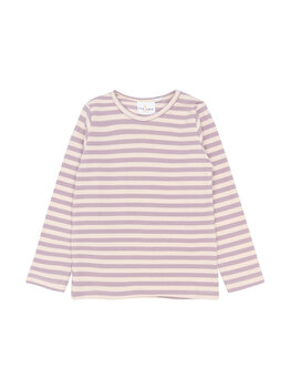 THE NEW TNSTFro L_S Rib Tee - Sea Fog Striped