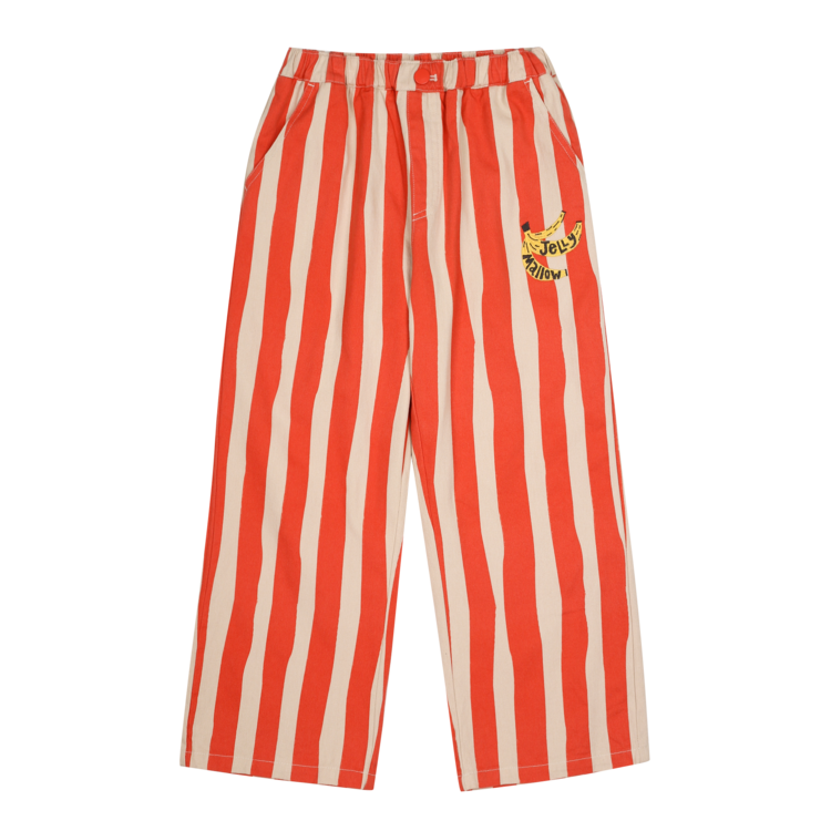 jelly mallow Banana Strip Pants