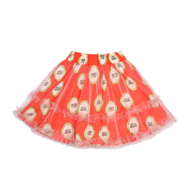 jelly mallow Mirror Tiered Skirt