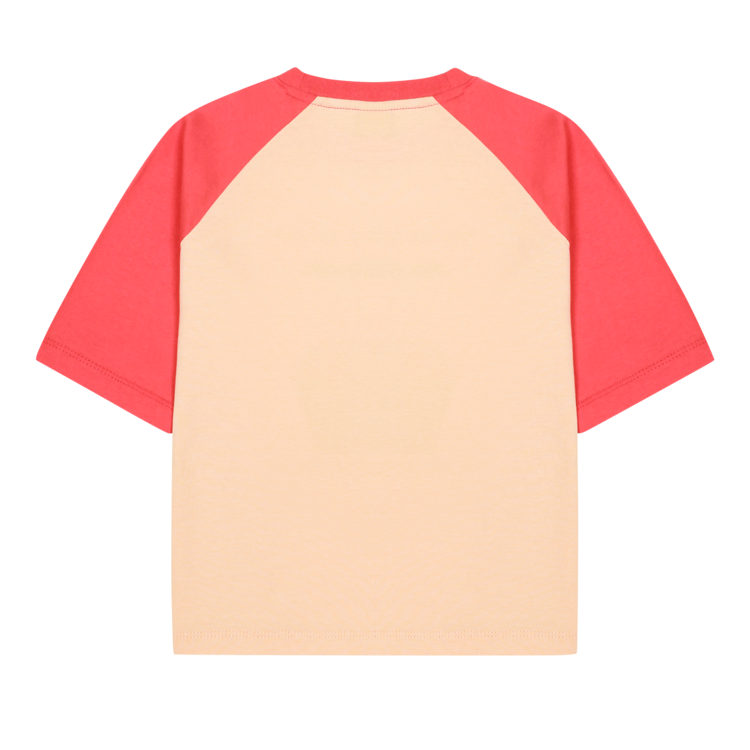 jelly mallow Cherry Cupcake Raglan T-shirt