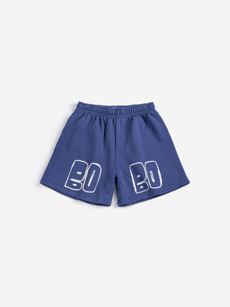 Bobo Choses Bobo Choses Thin bermuda shorts- Blue