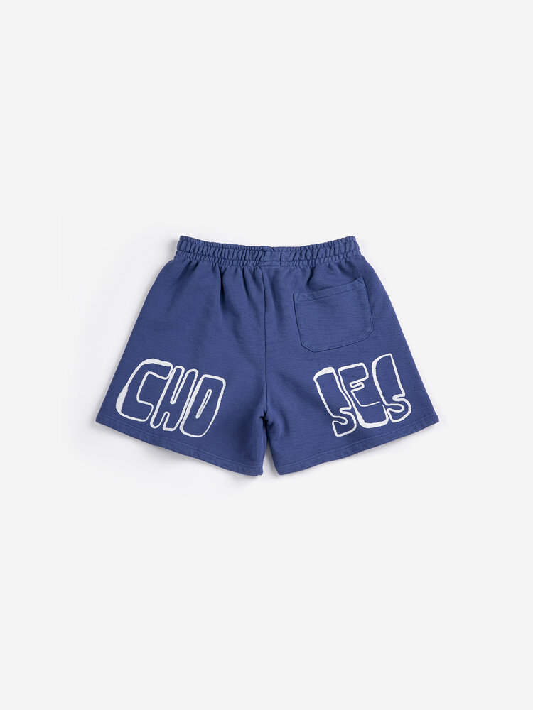 Bobo Choses Bobo Choses Thin bermuda shorts- Blue