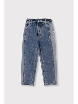 Alix mini Colour block denim pants