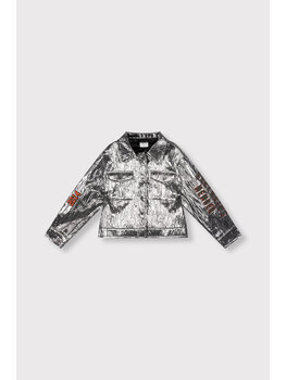 Alix mini Silver artwork jackt