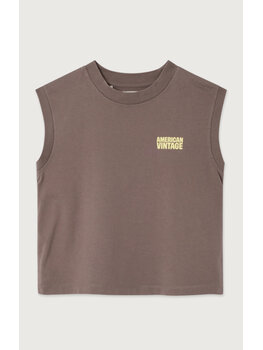 American Vintage GIXY TOP - ASH