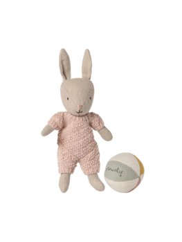 Maileg 16-5033-00 Rabbit set, Micro - Sand - Rose