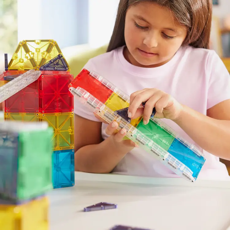 MagnaTiles Rail Racers 8-piece rail pack