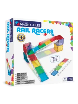 MagnaTiles Rail Racers 33-Piece Set