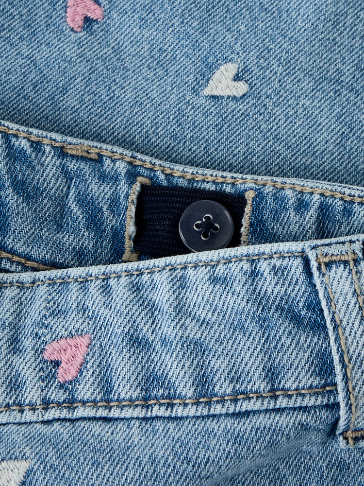 Name it NKFBELLA SHORTS - Denim MULTI HEART