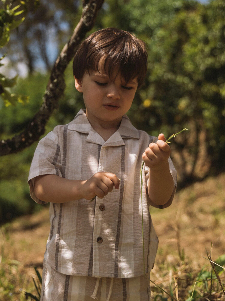 Lil atelier NMMFIBERT SS LOOSE SHIRT LIL