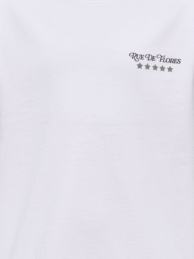 Only & Sons OSJSUPERIOR RLX SS TEE - Bright White