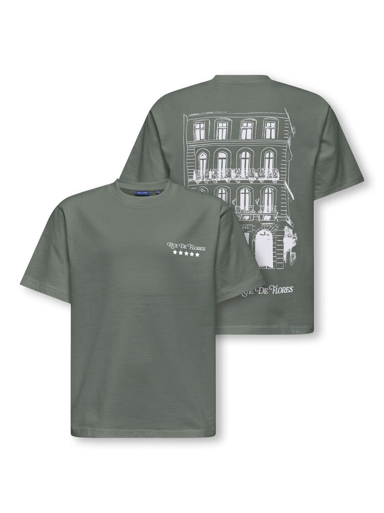 Only & Sons OSJSUPERIOR RLX SS TEE - Agave Green