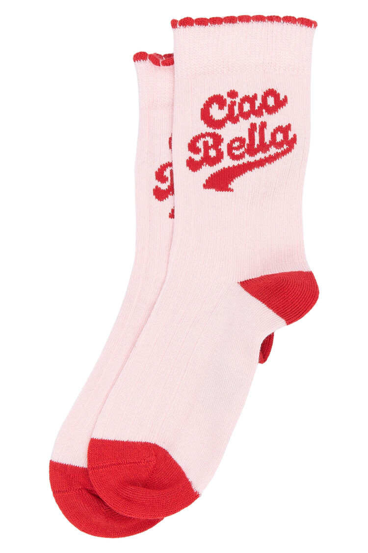 Minipop Miri Bamboo Sock - Petal Pink