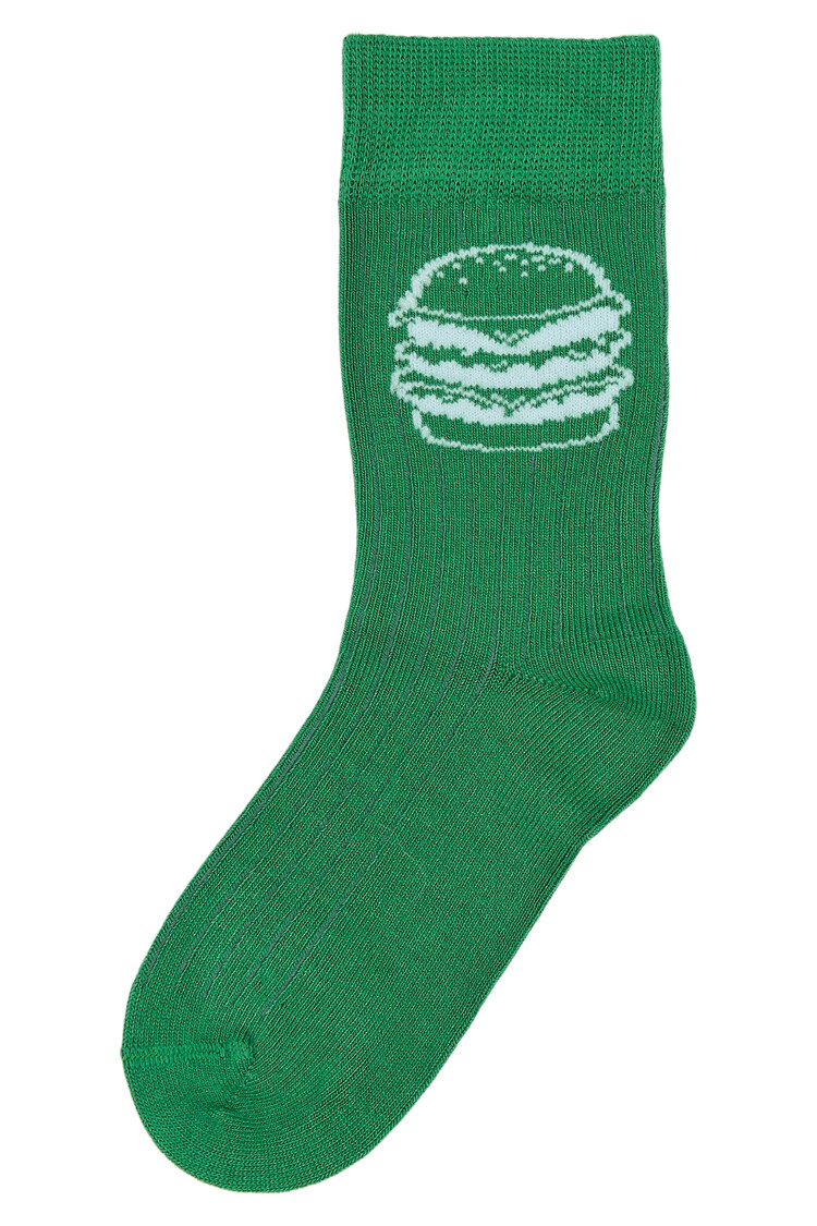 Minipop Mack Bamboo Sock - Fern Green