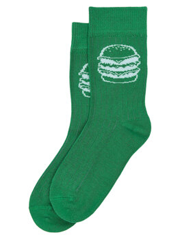 Minipop Mack Bamboo Sock - Fern Green