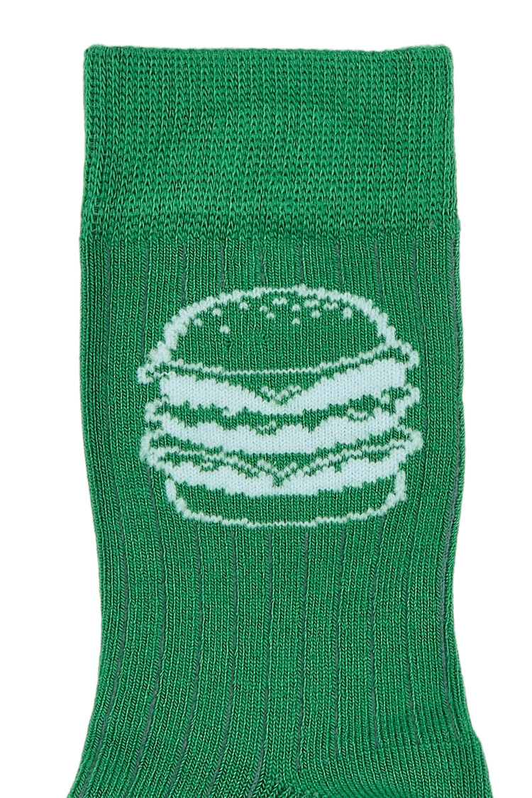 Minipop Mack Bamboo Sock - Fern Green