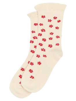 Minipop Myra Bamboo Sock- Cloud dancer