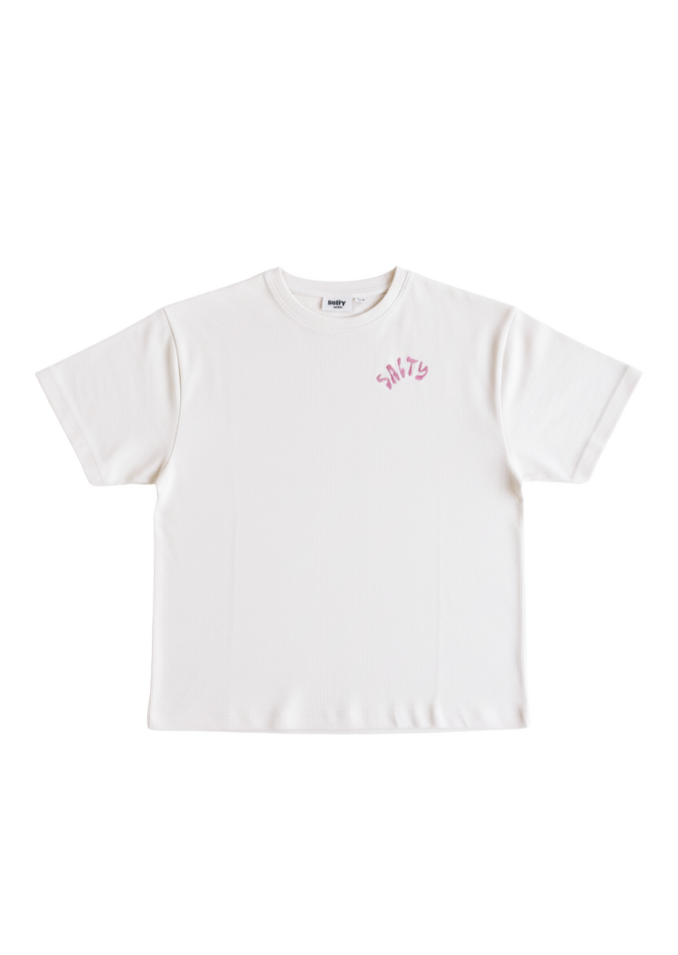 Salty Stitch Salty Seastar tee - Off white