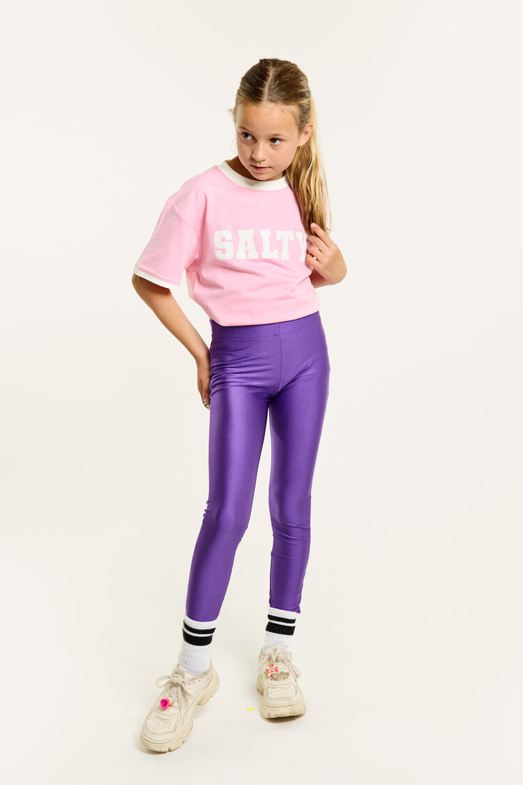 Salty Stitch Salty cropped tee - Pink