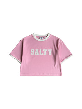 Salty Stitch Salty cropped tee - Pink