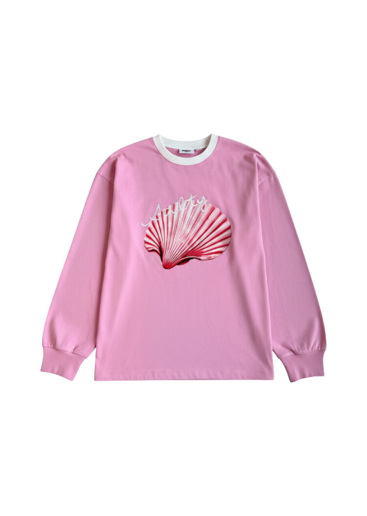 Salty Stitch Salty Shell skater tee - Pink