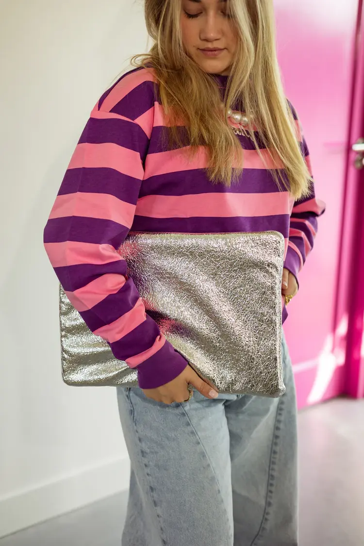 Salty Stitch Laptop cover - Silver