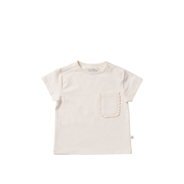 Your Wishes Solid | Pocket Shirt - Ecru