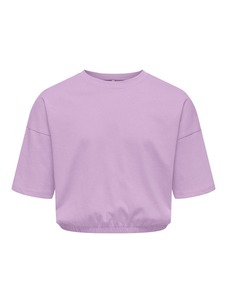 Only KOGOLIA ELASTIC LOOSE TOP - Orchid Bloom