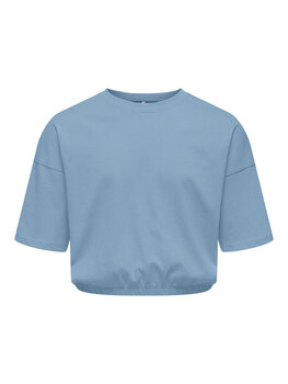 Only KOGOLIA ELASTIC LOOSE TOP - Soft Chambray