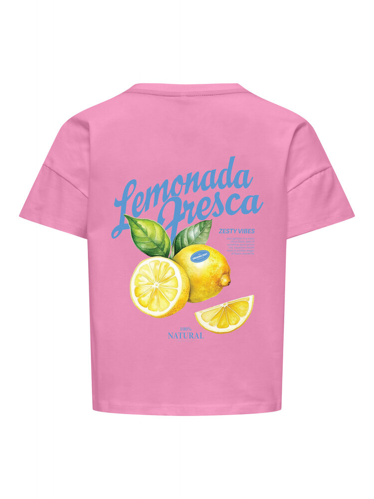 Only KOGMELLIE LIFE S/S LOOSE -Begonia Pink