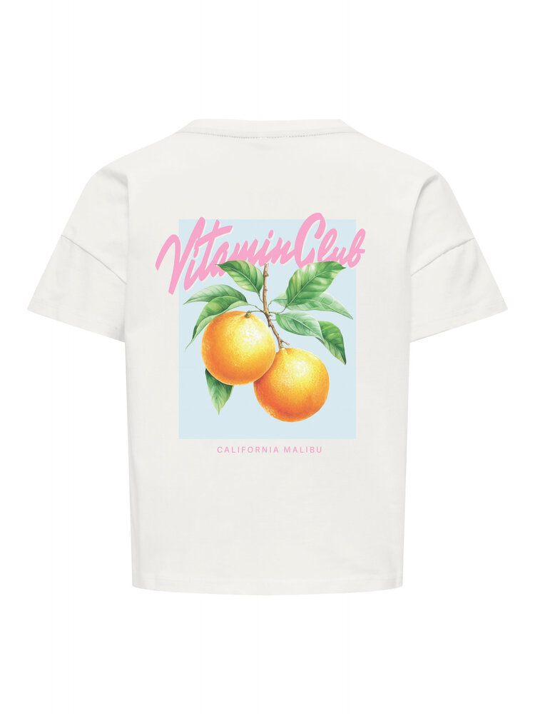 Only KOGMELLIE LIFE S/S LOOSE -Cloud Dancer