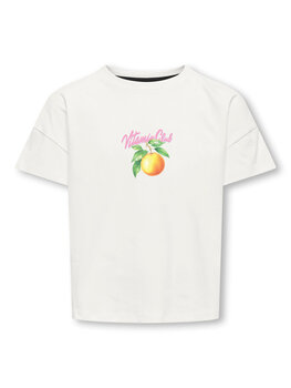 Only KOGMELLIE LIFE S/S LOOSE -Cloud Dancer