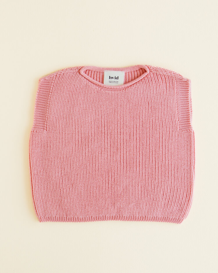 Hvid Hvid- Vest Harvey - Bubblegum