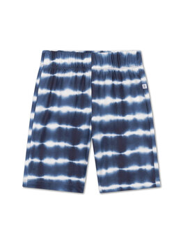Repose AMS Biker short- sea blue tie dye