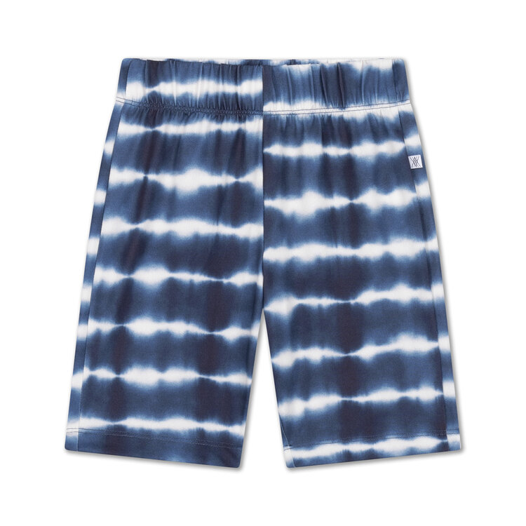 Repose AMS Biker short- sea blue tie dye