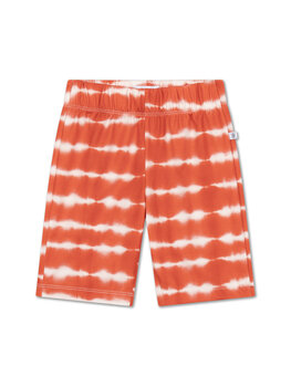 Repose AMS Biker short-flame red tie dye
