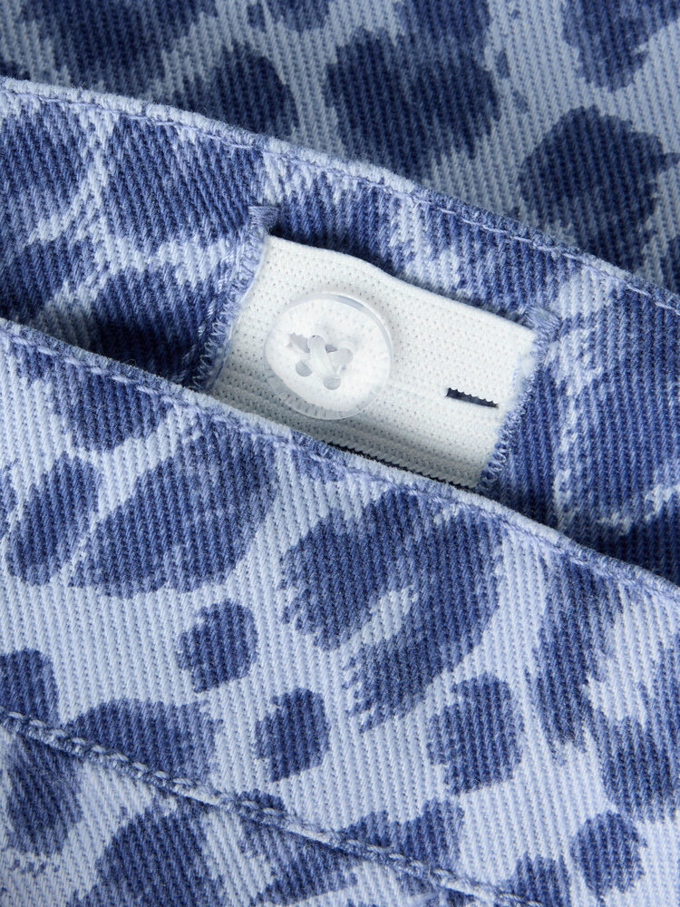 Name it NKFROSE WIDE LEO PANTS - Purple