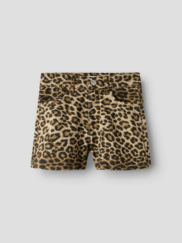 Name it NKFROSE HW SHORTS  - LEOPARD