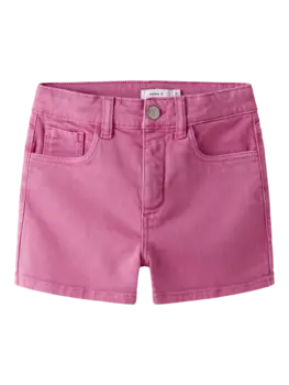 Name it NKFROSE MOM TWILL SHORTS - Strawberry