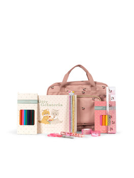 Konges Slojd HOLIDAY ESSENTIALS BAG - CHERRY