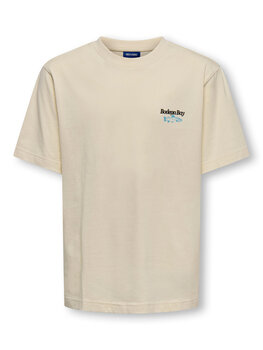 Only & Sons OSJFISHY LIFE RLX SS TEE - Antique White