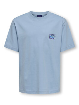 Only & Sons OSJFISHY LIFE RLX SS TEE - Powder Blue