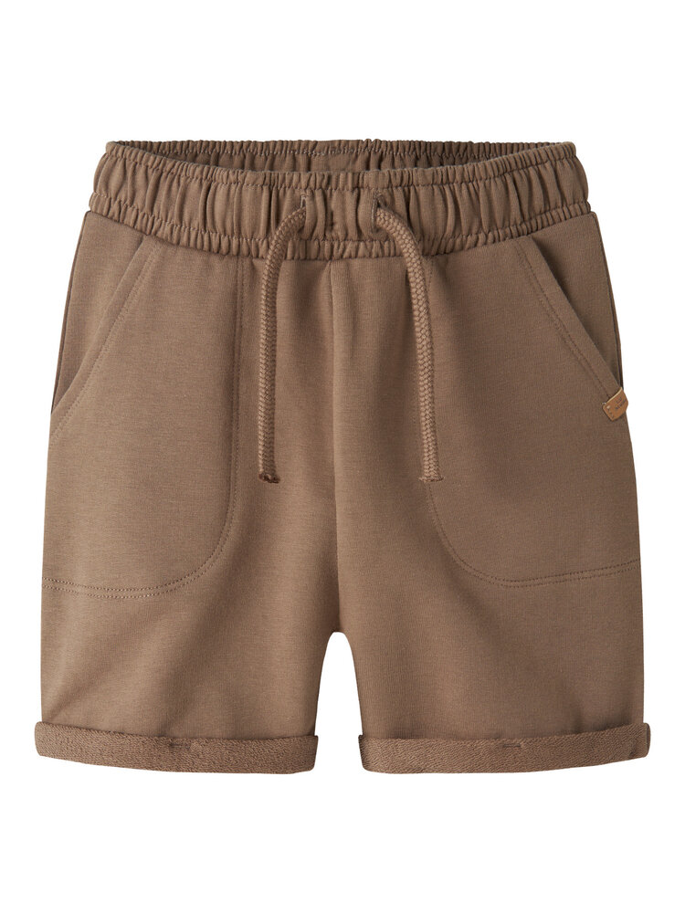 Name it NMNOMAS SWEAT SHORTS  - Coca Mocha